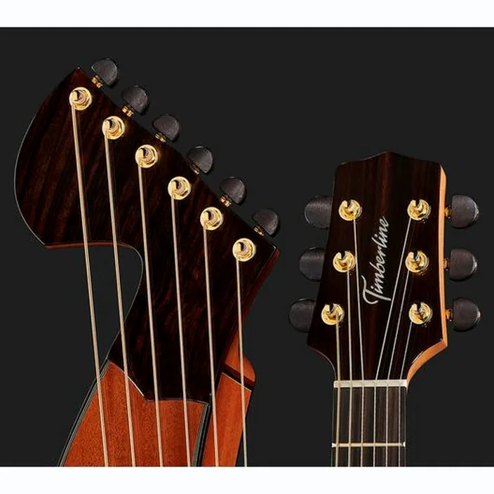Guitare Timberline Guitars T30HGc-e Harp Guitar / Test et Avis