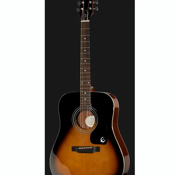 Et Test de la guitare acoustique Epiphone DR-100 VSB w/Bag