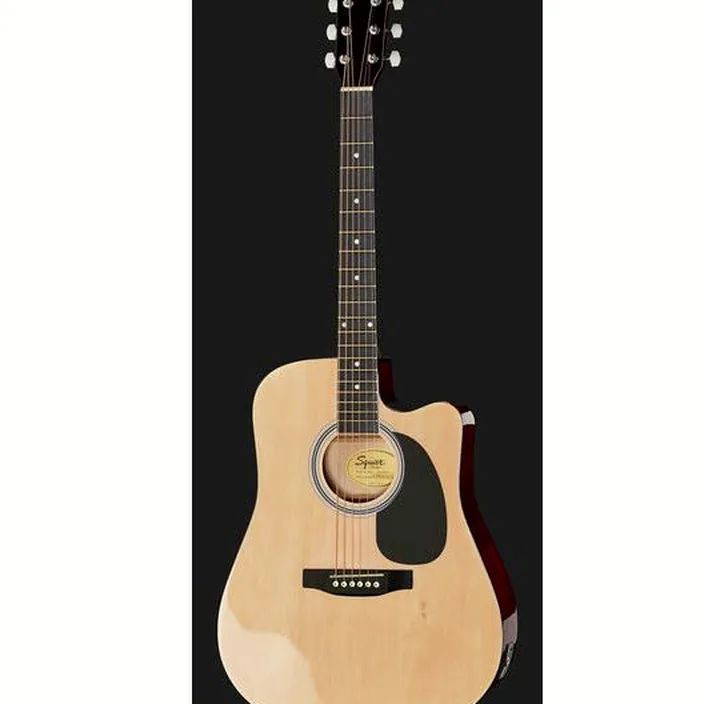 Et Test de la guitare acoustique Squier SA-105CE NA Bundle 2