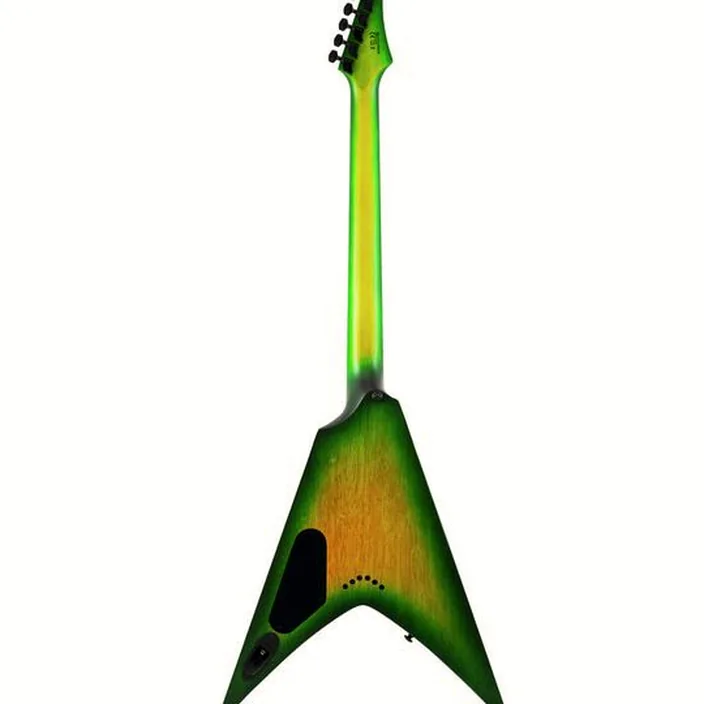 Et Test de la guitare électrique Solar Guitars V2.6LB Flame Lime Burst Matte