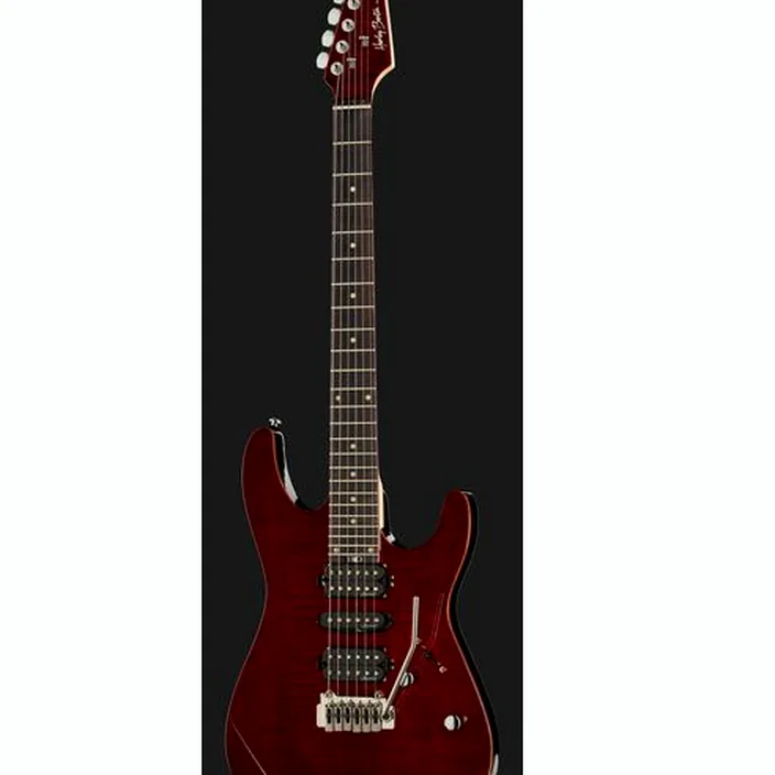 Et Test de la guitare Harley Benton Fusion-III HSH EB FCH
