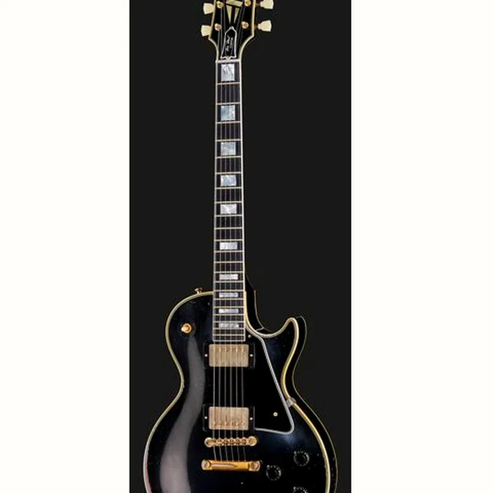 Et Test Gibson LP Custom 57 Black Beauty HA