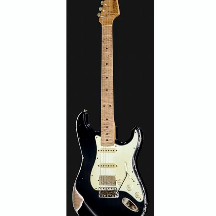 Guitare Xotic Guitars XSC-2 MN Black Heavy Aged
