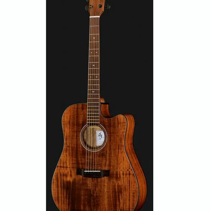 Guitare acoustique Harley Benton CLD-15CE Koa Exotic