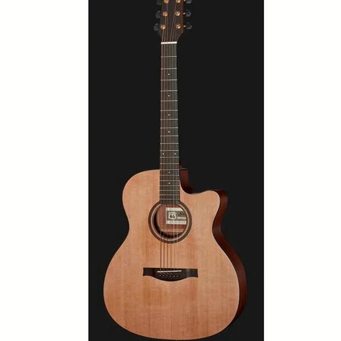 La guitare acoustique Stanford 46-G2-CM-ECW NAT | Test & Avis