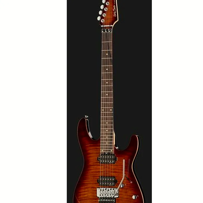 La guitare électrique Harley Benton Fusion-III HH FR EB FBB w/Case / Test, Avis