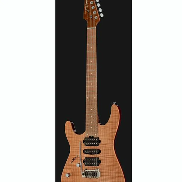 La guitare électrique Harley Benton Fusion-III HSH LH Roasted FNT , Comparatif, Test et Avis