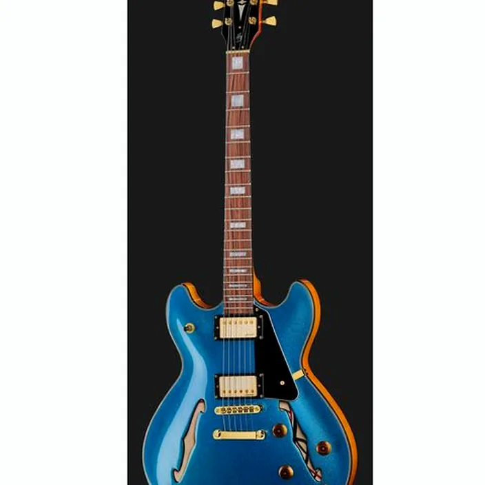 La guitare électrique Harley Benton HB-35Plus Metallic Blue w/Bag / Comparatif, Test et Avis
