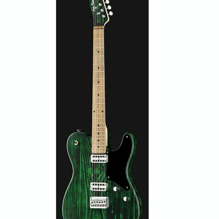 La guitare électrique Harley Benton TE-90FLT Green Blast Test & Avis