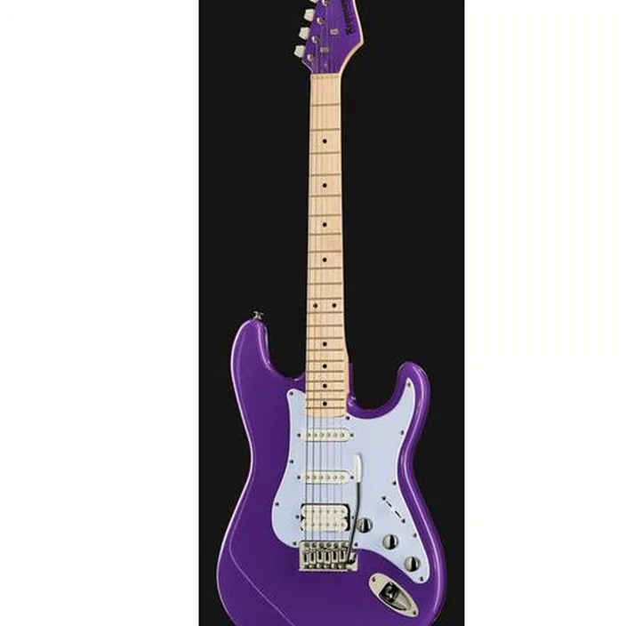 La guitare électrique Kramer Guitars Focus VT211S Purple Bundle / Avis & Test