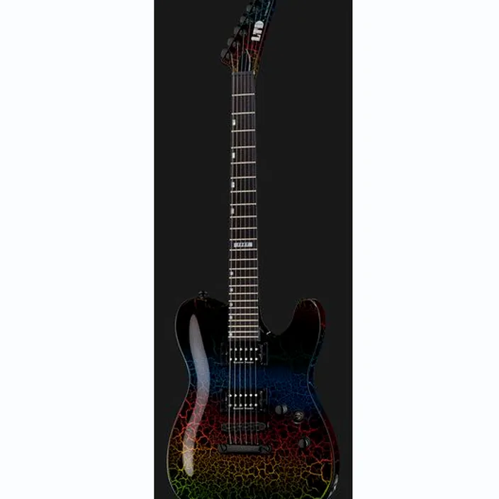 La guitare ESP LTD Eclipse ´87 NT Rainbow CRK , Avis & Test