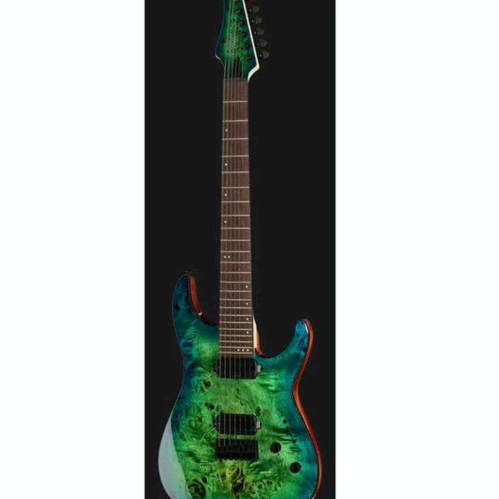 La guitare Schecter C-7 Pro AQB , Test, Avis et Comparatif