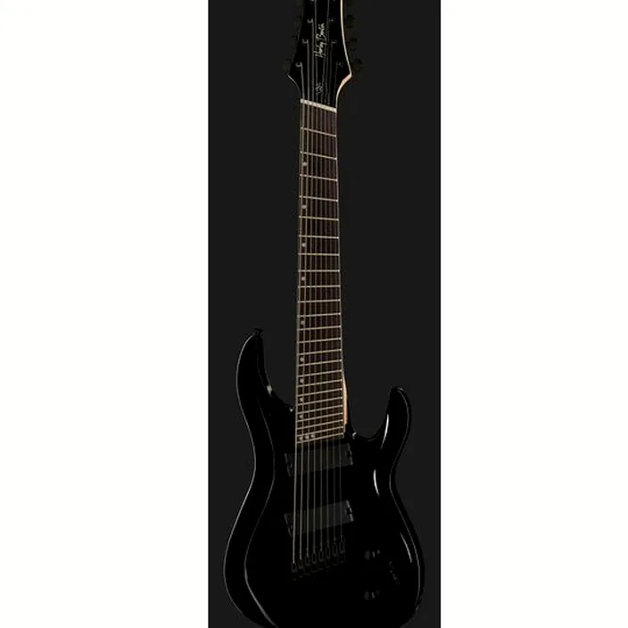 Guitare électrique Harley Benton R-458BK Fanfret Bundle