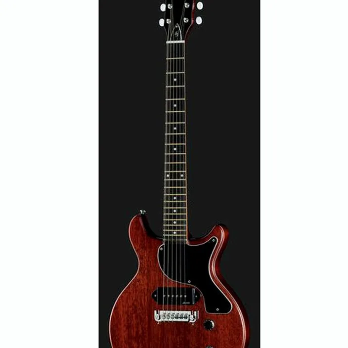 Guitare Harley Benton DC-Junior Faded Brown Bundle