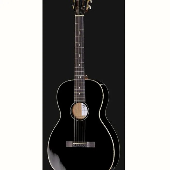 Guitare acoustique Harley Benton CLP-12SM BK Solid Top Bundle
