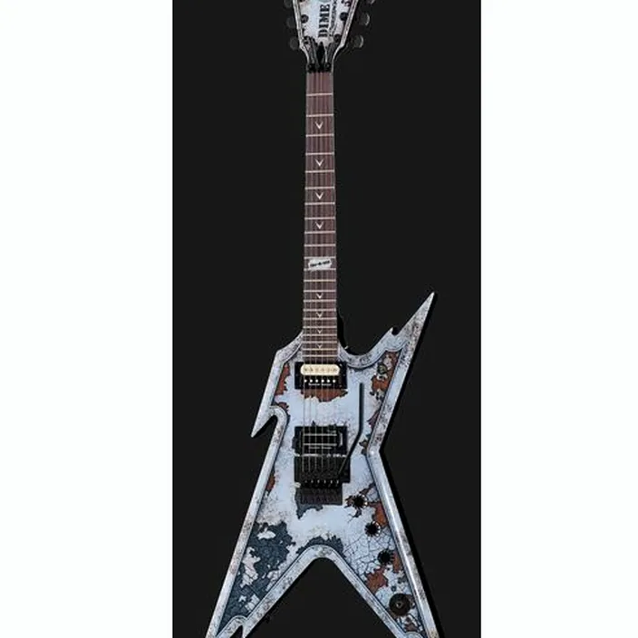 Test et Avis de la guitare électrique Dean Guitars Dime Razorback Rust