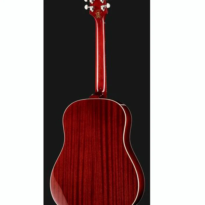 Et Test de la guitare Acoustique Epiphone Slash J-45 Vermillion Burst