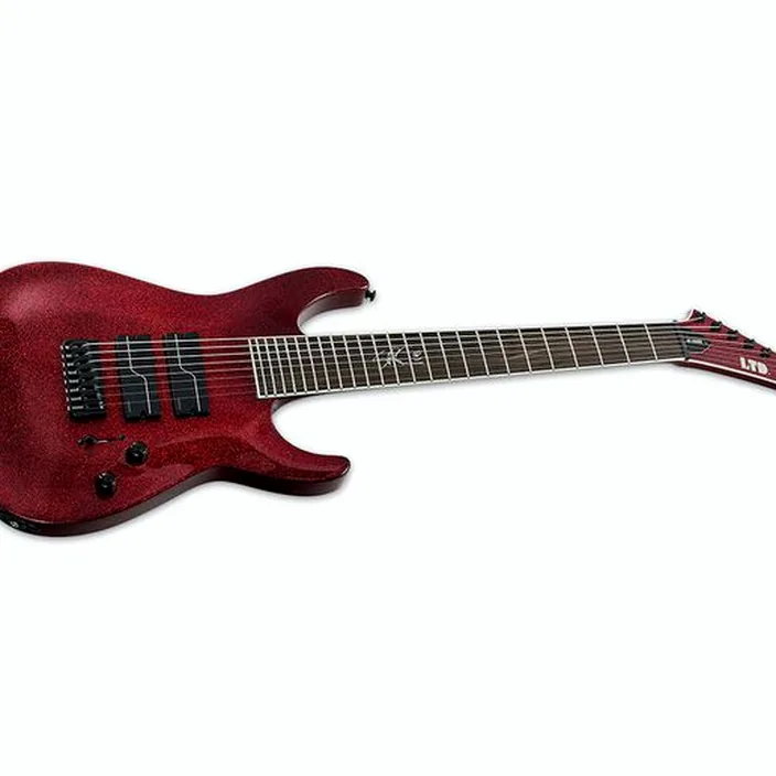 Et Test ESP LTD SC-608 Baritone Red SP