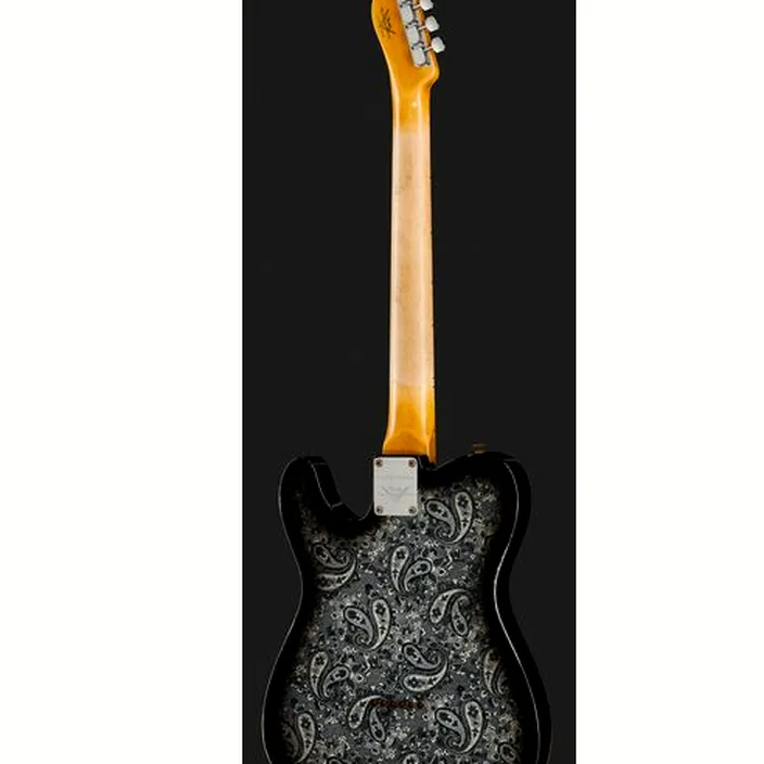 Et Test Fender 68 Tele Black Paisley Relic