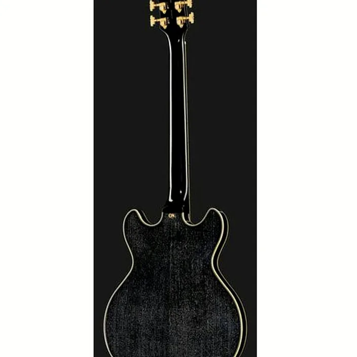 Guitare électrique DAngelico Excel Mini DC Black Dog