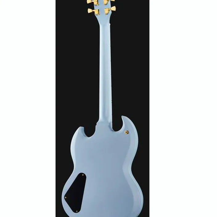 Guitare électrique Harley Benton DC-LTD Gotoh Daph. Blue Bundle