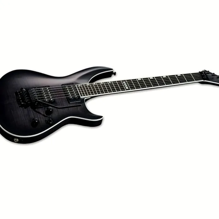 Guitare ESP E-II Horizon 3 FM FR STBLKSB
