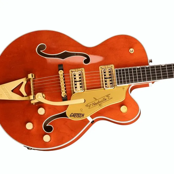 Guitare Gretsch G6120TG Nashville Orange Stain