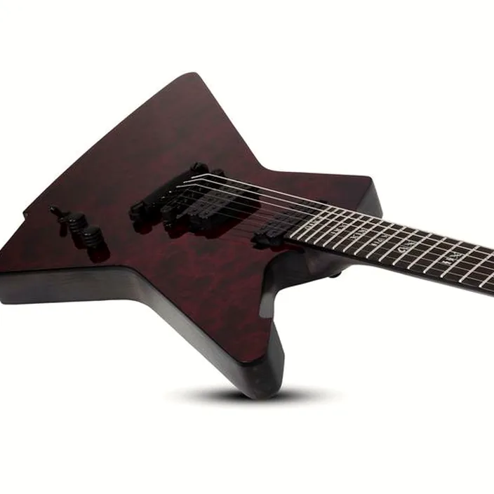 Guitare Schecter E-1 Apocalypse Red Reign