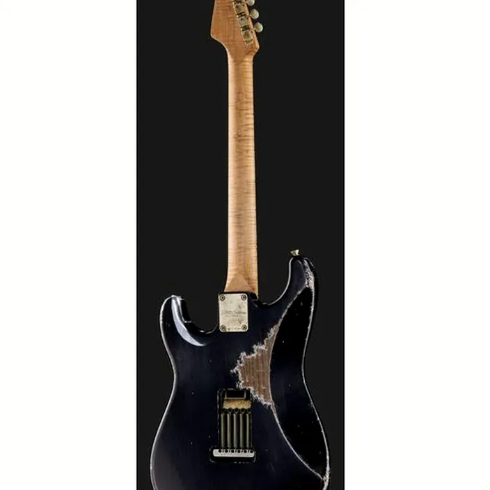 Guitare Xotic Guitars XSC-2 MN Black Heavy Aged