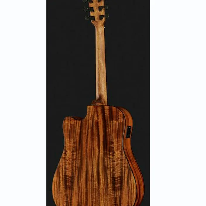 Guitare acoustique Harley Benton CLD-15CE Flame Koa Exot Bundle - Comparatif, Avis et Test