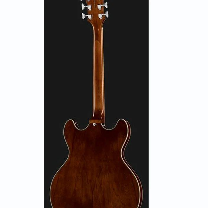 La guitare électrique DAngelico Premier DC Boardwalk Walnut , Avis et Test