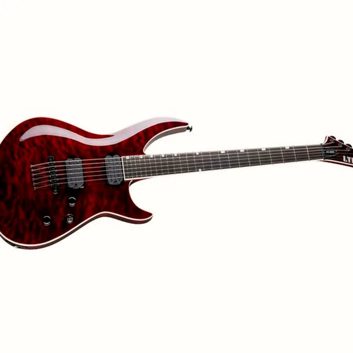 La guitare ESP LTD H3-1000 QM STBC : Test, Avis et Comparatif
