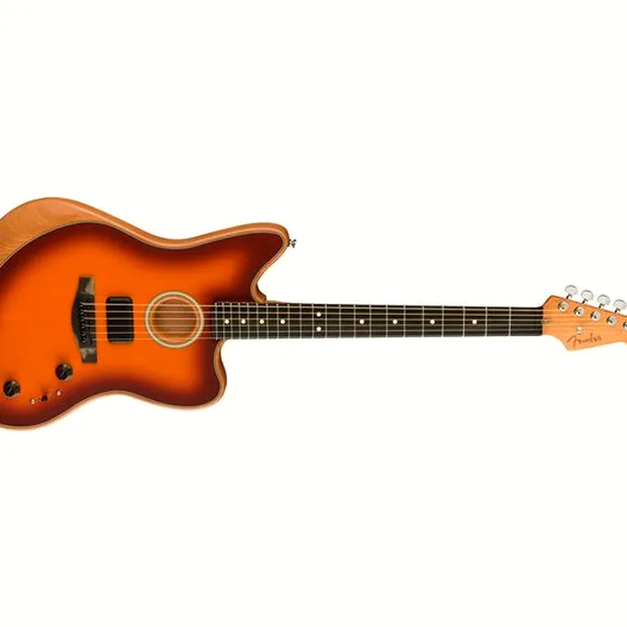 La guitare Fender AM Acoustasonic Jazzmaster TBS , Comparatif, Test, Avis