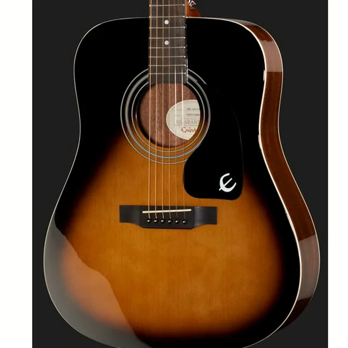Et Test de la guitare acoustique Epiphone DR-100 VSB w/Bag