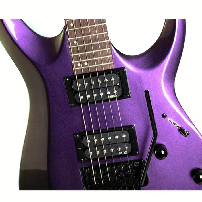 Guitare électrique Cort X-300 Flip Purple