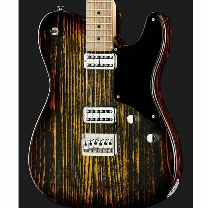 Guitare électrique Harley Benton TE-90FLT Orange Blast