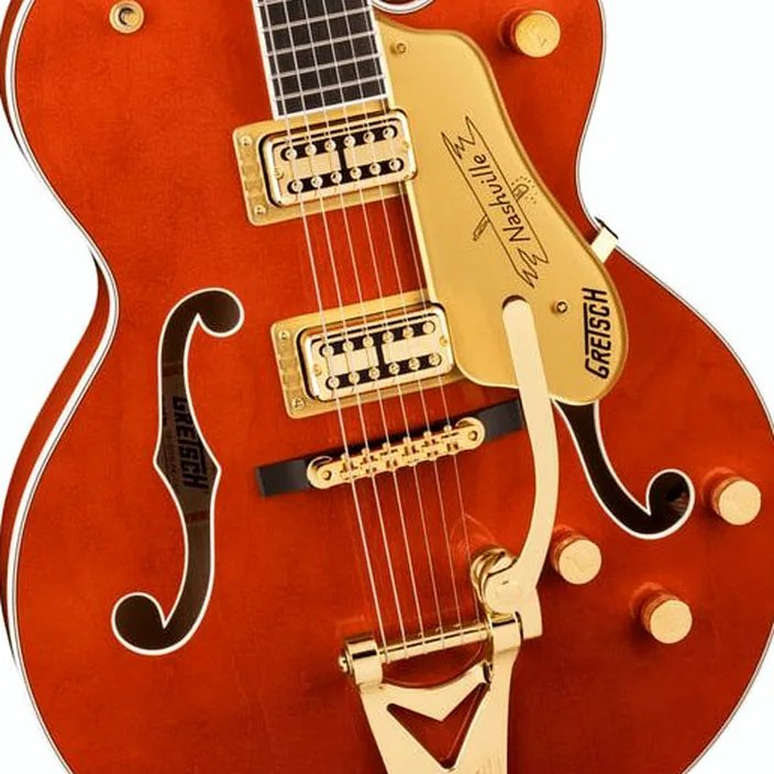 Guitare Gretsch G6120TG Nashville Orange Stain