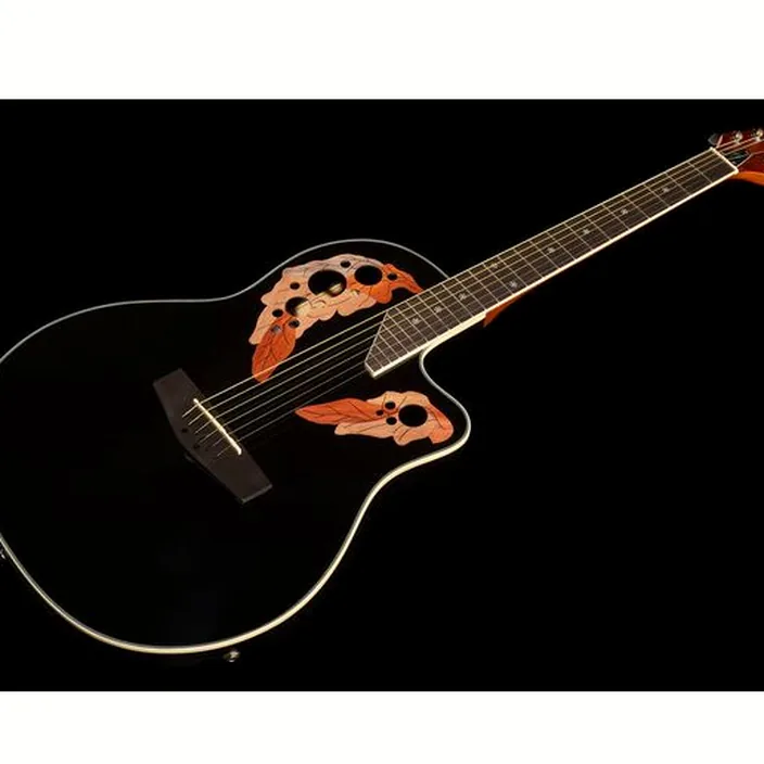 Guitare Acoustique Harley Benton HBO-850BK w/Bag