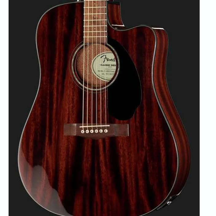 Guitare acoustique Fender CD-60SCE All Mah Comparatif, Test & Avis