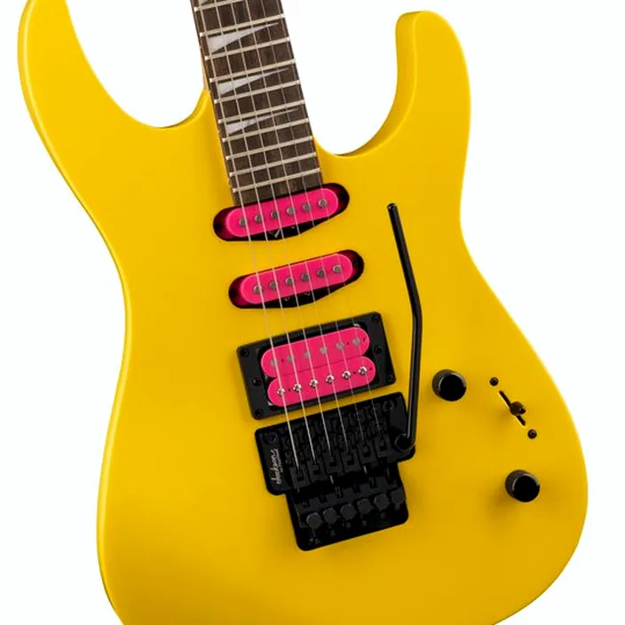 Jackson Dinky DK3XR HSS Caution Yellow - Avis, Test et Comparatif