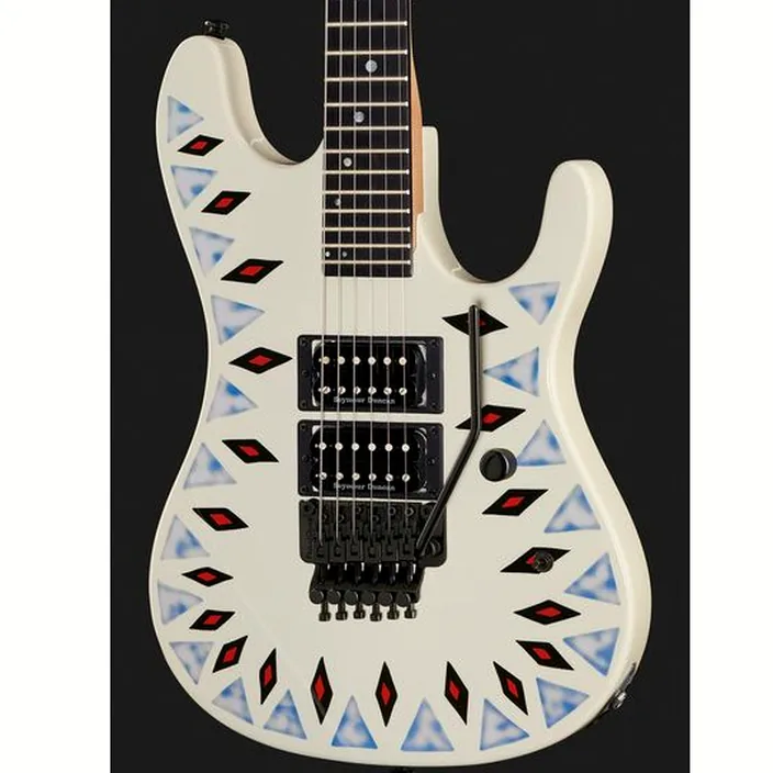 Kramer Guitars Nightswan Aztec Marble Graphic - Test, Avis