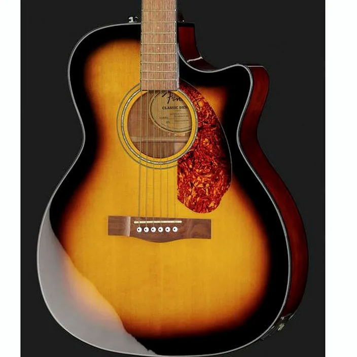 La guitare acoustique Fender CC-140SCE Sunburst - Comparatif, Avis et Test