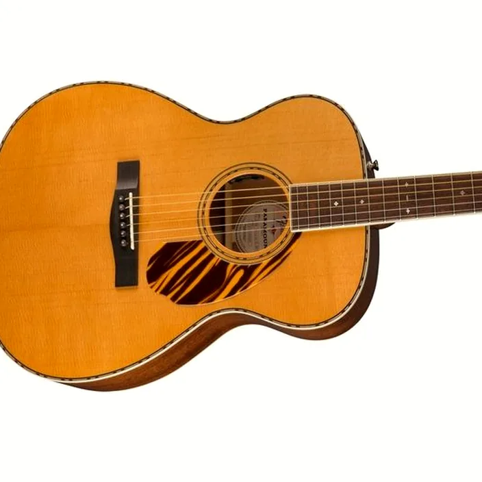 La guitare Acoustique Fender PO-220E Natural : Test & Avis