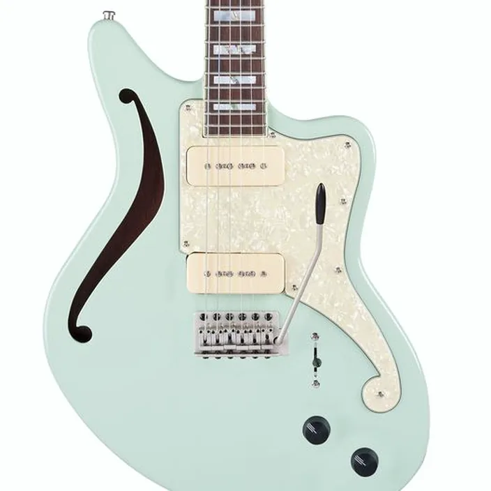 La guitare électrique DAngelico Deluxe Bedford SH LE Sage : Comparatif, Avis, Test