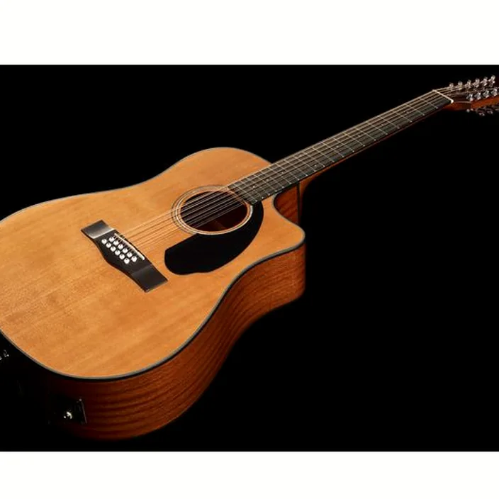 La guitare Fender CD-60SCE-12 Nat WN w/Bag , Comparatif, Avis, Test