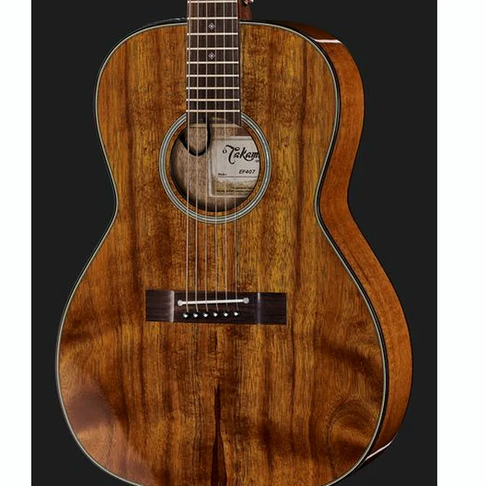 Guitare acoustique Takamine EF407 Koa