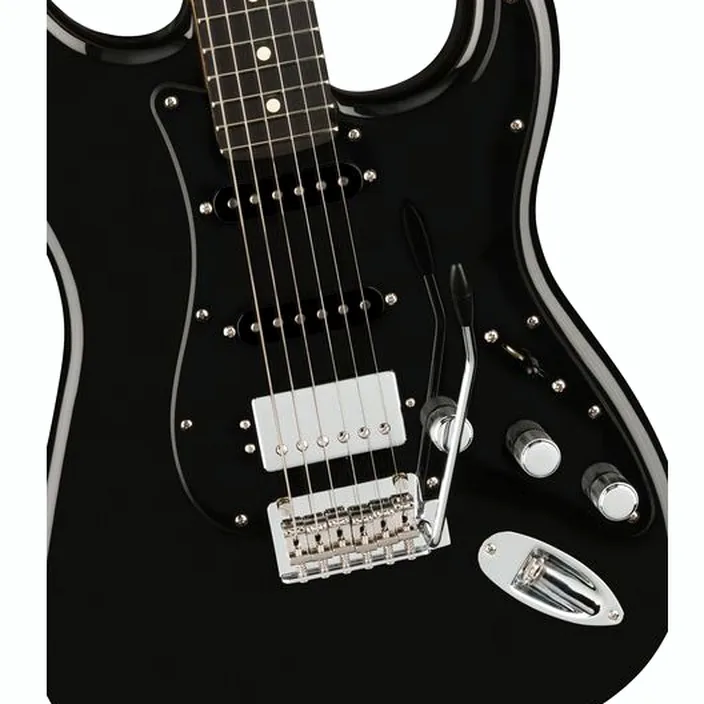 Guitare électrique Fender Player Strat HSS Ebony BLK Ltd