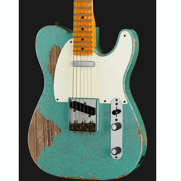 Guitare Fender 53 Tele SFG Sparkle Relic MBKM