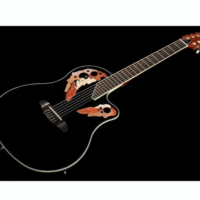 Guitare Acoustique Harley Benton HBO-850 Classic Black w/Bag