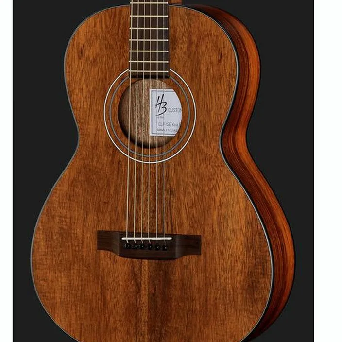Guitare Harley Benton CLP-15E Koa Exotic